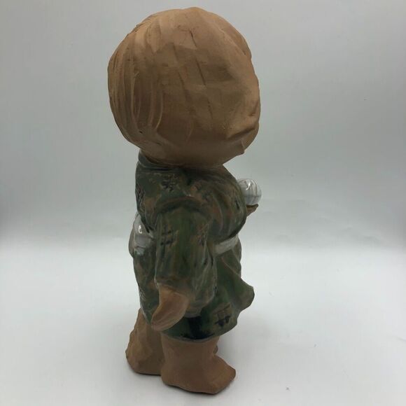 Vintage Terracotta Japanese Red Clay Pottery Figurine Sculpture Collectible Art - Picture 6 of 13